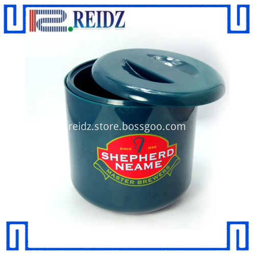 Outdoor wine christmas ice bucket